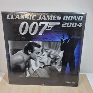 Classic James Bond 007 2004 Calendar TeNeues Sean Connery‎